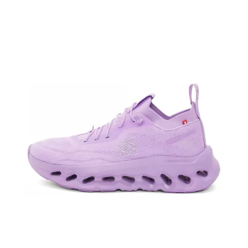 On x LOEWE CLOUDTILT Низкий топ Повседневная обувь Женская Фиолетовая