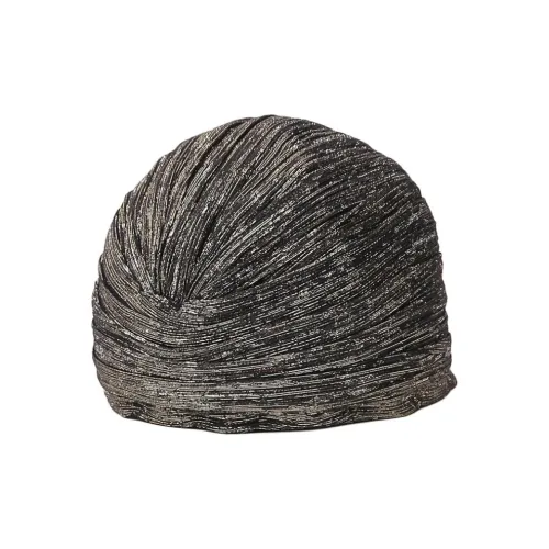 SAINT LAURENT Шелк Шапки и Кепки Женские Серебряные