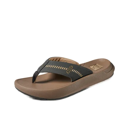 REEF Slip-resistant Quick-dry Flip-flops Men's Black Yumber