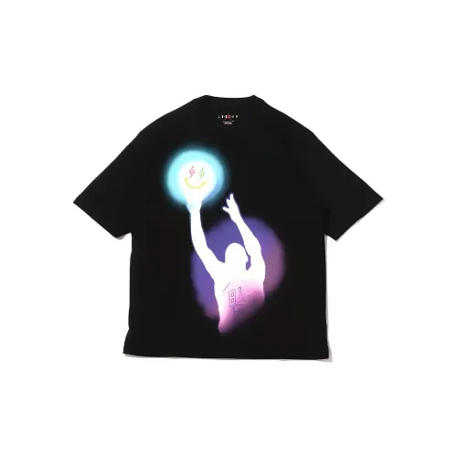 JORDAN Черные Мужские T-Рубашки