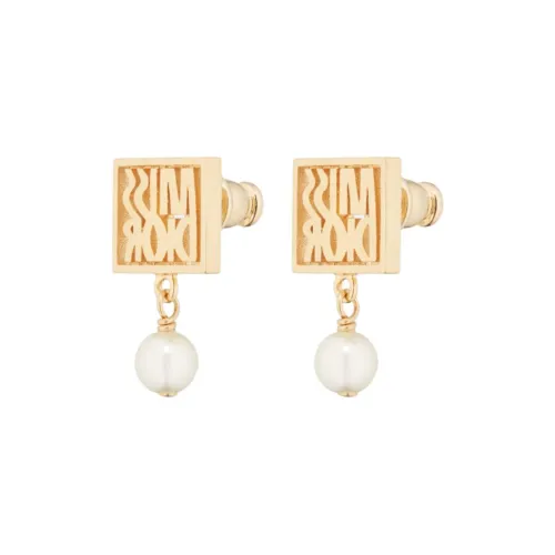 DIOR Металлические серьги-гвоздики женские