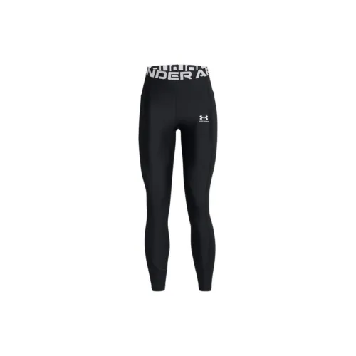 Under Armour HeatGear Черные Женские Штаны для Йоги