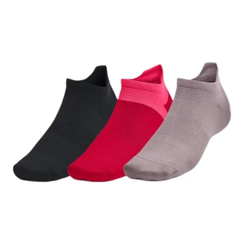 Under Armour 3 упаковки черных + красных + серых мужских носков