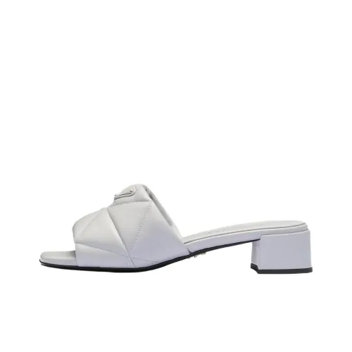 PRADA Слипоны Женские Светло-Синий