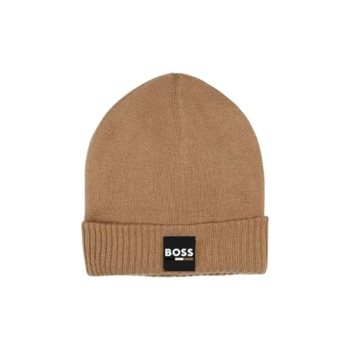 BOSS Полиэстер Шапки-бини Детский Хаки