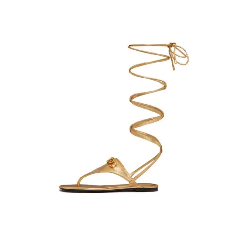 Valentino Vlogo One Ремешок Сандалии Женские Золотые
