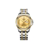 Золотой эффект макияжа, металлическая поверхность.