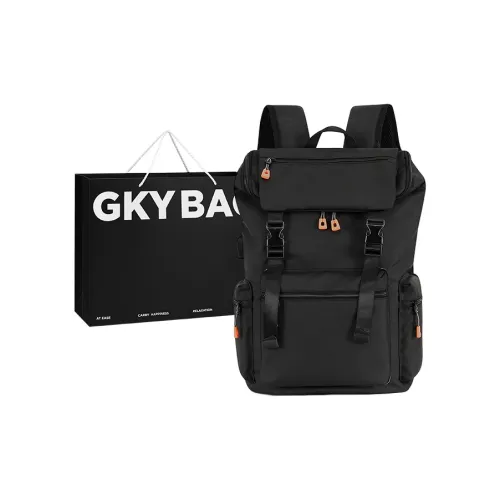 GKY Oxford Бизнес Casual Рюкзак Рюкзак для ноутбука Унисекс Черный Серый