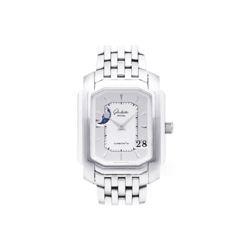 Glashütte Original Автоматический Механический Часы Мужские SENATOR 38мм*35мм Серебряные