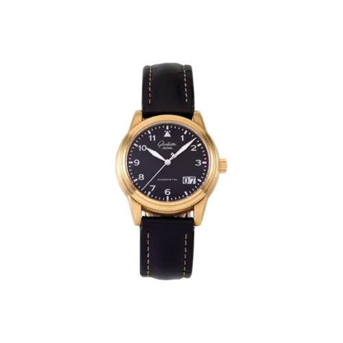 Glashütte Original Автоматический Механический Часы Мужские SENATOR 38,8 мм Черные