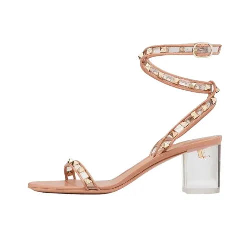 Valentino One Ремень Сандалии Женские Нюдовые