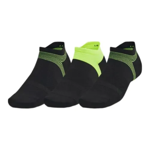 Носки Under Armour, 3 упаковки, черные, мужские