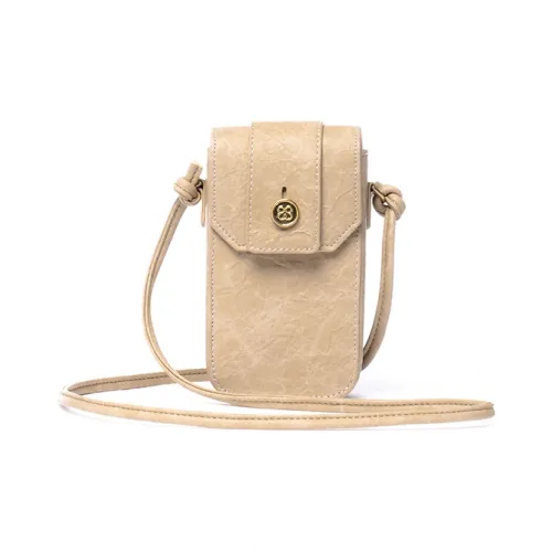 SISISM Чехол для телефона ПУ (полиуретан) Мини Унисекс Пшеница Черный Имбирно-желтый