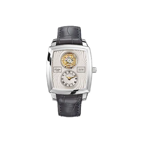 GLASHUTTE ORIGINAL Representative Collection Механизм с ручным заводом Мужские часы Циферблат 40*36,3 мм Серый