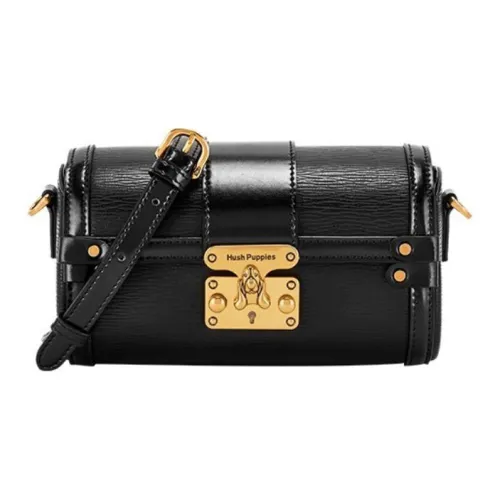 Hush Puppies Сумка через плечо из коровьей кожи маленькая квадратная сумка женская черная зеленая абрикосовая