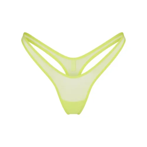 SKIMS Ультра Fine Mesh Micro DIPPED String Трусики Женские 1 Пачка DAFFODIL Нарцисс