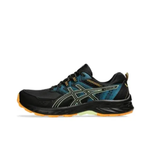 ASICS Gel Venture 9 Low Топ Беговые кроссовки Мужской Черный