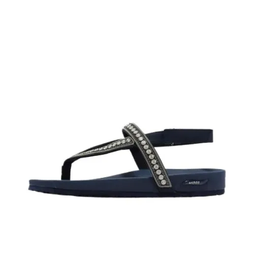 Skechers Arch Fit Slip-resistant Шлепанцы Женские Темно-синий