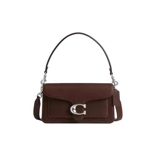 COACH Tabby Полированная кожа с текстурой личи сумка через плечо сумка женская кленовый лист