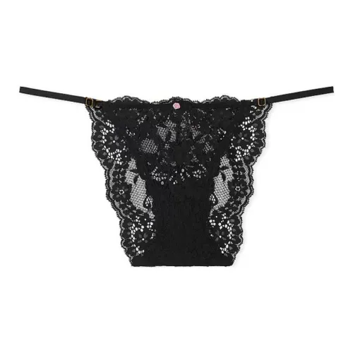 Victoria's Secret Fantasy Collection 1 упаковка черные женские трусики-бикини