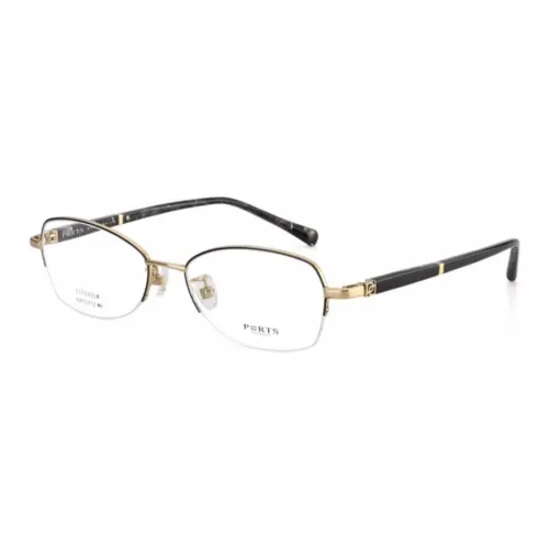 PORTS Пластиковая оправа Титан Нерегулярная форма Оправы для очков Женские Черный