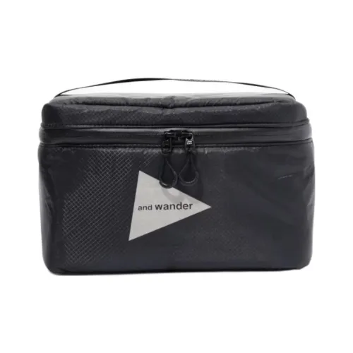 And Wander 5L Meal Мешок для хранения из нейлона уголь унисекс