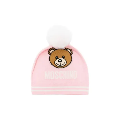 MOSCHINO Полиэстер Шапки-бини Детский Розовый