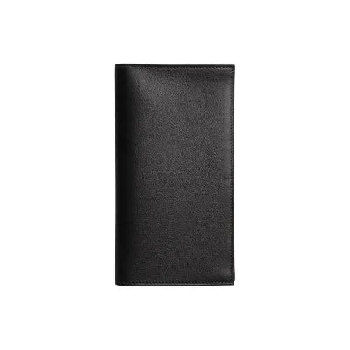 HERMES Citizen Twill Кошельки Черный и Танзанийский Синий Мужской