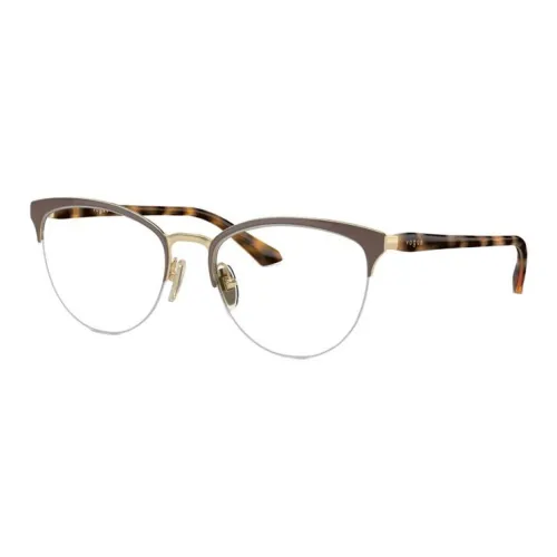 VOGUE Металл Пропионат Кошачий глаз Оправы для очков Женские Коричневый