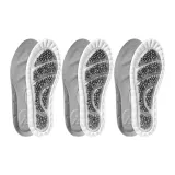 [3 упаковки серого] Полная длина ZOOM Воздушная амортизация Амортизация