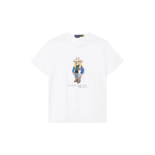 Polo Ralph Lauren Белые Мужские T-рубашки