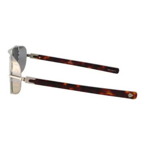 Matsuda Титан OVAL SUNGLASSES Женские Серый