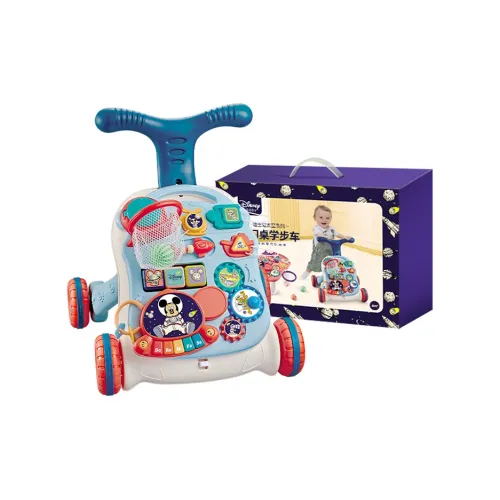 Disney 1 год Малыш Игрушка Малыш Уокер 1 год Мальчик Анти-перекат Форма Ноги Многофункциональный Коляска