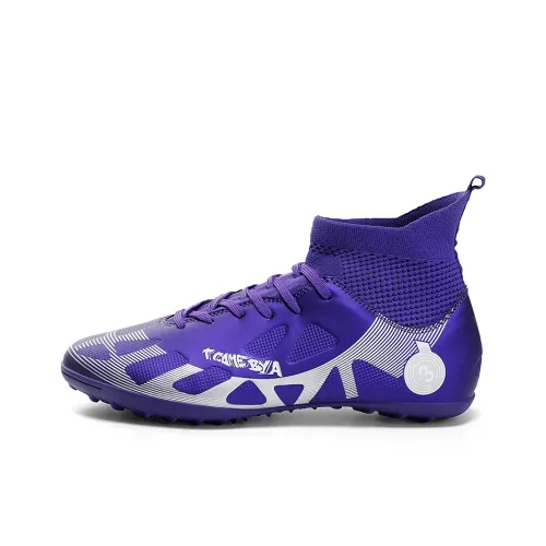 KUDING FG Резиновый Длинный Заклепки TF Резиновый Broken Заклепки Мягкая трава Твердый грунт