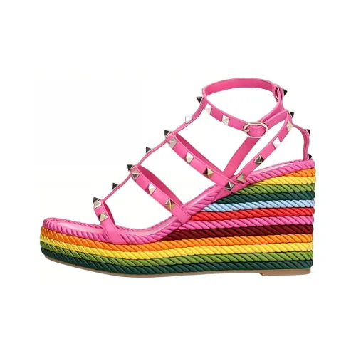 Valentino Стильные Сандалии Женские Многоцветные