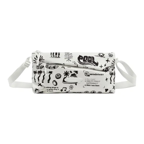 Лайнер League Of Legends Pool Party Collaboration Полиэстер Сумка через плечо Унисекс Черный Белый