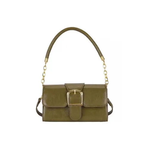 Carksky ПУ (полиуретан) Сумка через плечо Сумка на плечо Женская Зеленая