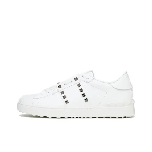 Valentino Rockstud Garavani Низкий Топ Спортивная Повседневная Обувь Мужская Белая