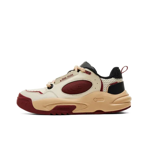 PEAK State Pole Roaming 2,0 Амортизация Легкий Увеличение Высоты Низкий Топ Скейтборд Кроссовки Женские Красный Хаки