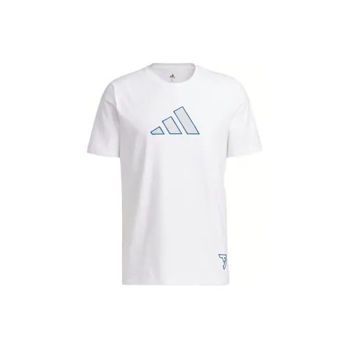 Adidas Donovan Mitchell T-Shirt Мужская Белая