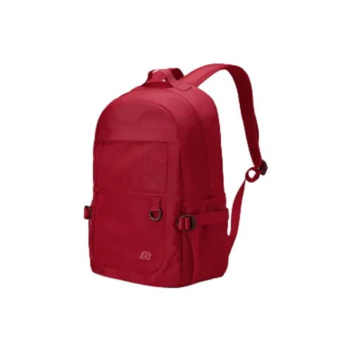 Skechers Ткань Рюкзак Большой Унисекс Гоночный красный