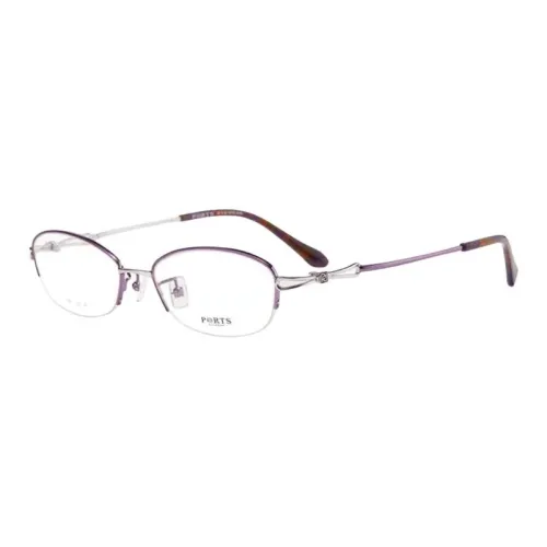 PORTS Металл Нерегулярная форма Оправы для очков Женские Фиолетовый
