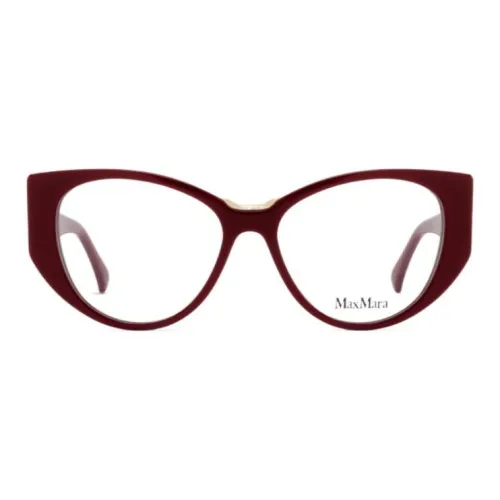 MaxMara Пластик Кошачий глаз Оправы для очков Мужской Красный