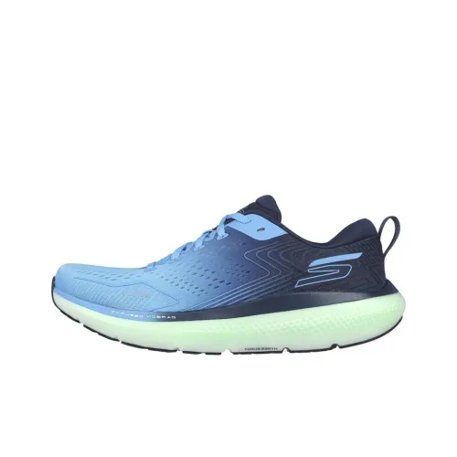 Skechers GO Run Ride 11 Low Топ Беговые кроссовки Мужские Синие