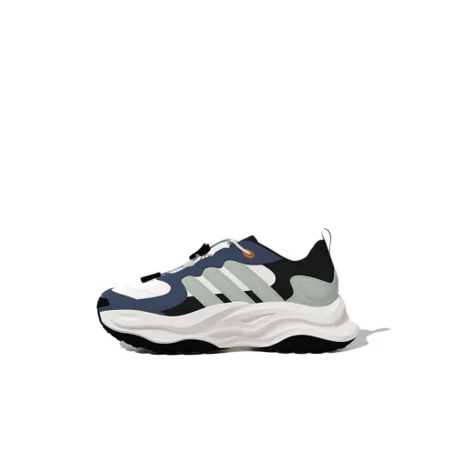 Adidas Maxxwavy Детская Повседневная Обувь Низкий Топ Синий Белый Kids