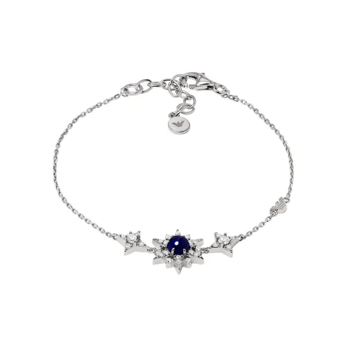 EMPORIO ARMANI 925 стерлинговое серебро Браслеты Женское серебро