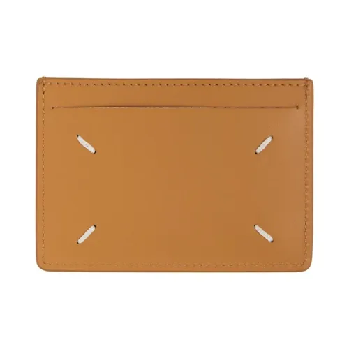 Maison Margiela Держатель для карт из телячьей кожи Мужской Коричневый