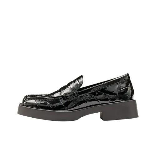 G.H. Bass Co. Bowery Лоферы 4CM Женские Черные