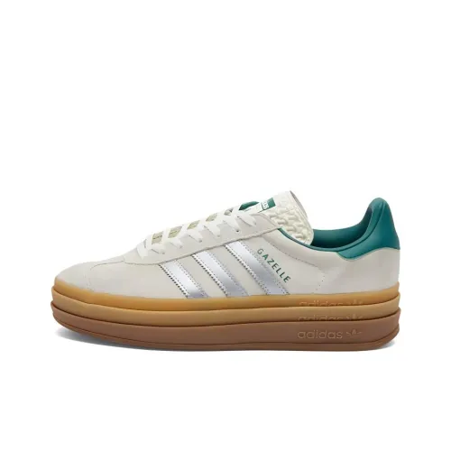 Adidas Originals GAZELLE BOLD Низкие Кроссовки для скейтбординга Женские Экрю
