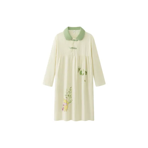 Gongdie X Disney Ночная сорочка Женская Абрикос